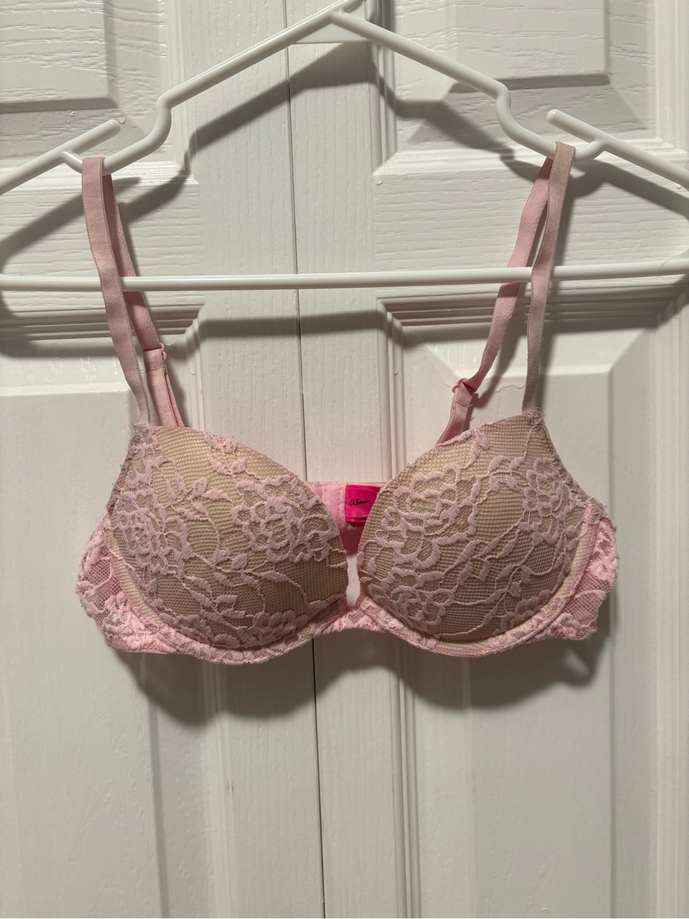 La SENZA REMIX Push Up Plunge Lace Bra 32B